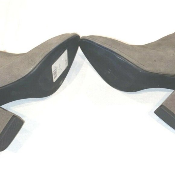 Diba True Park Bench Pointed Toe Boots Knee Tall Taupe Suede 6.5 New - Picture 10 of 13